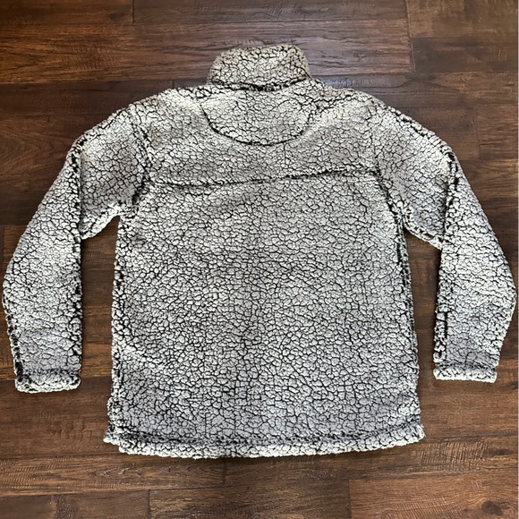 Relay for Life BOXERCRAFT fleece 1/4” zip pullover gray small teddy bear - Picture 3 of 16